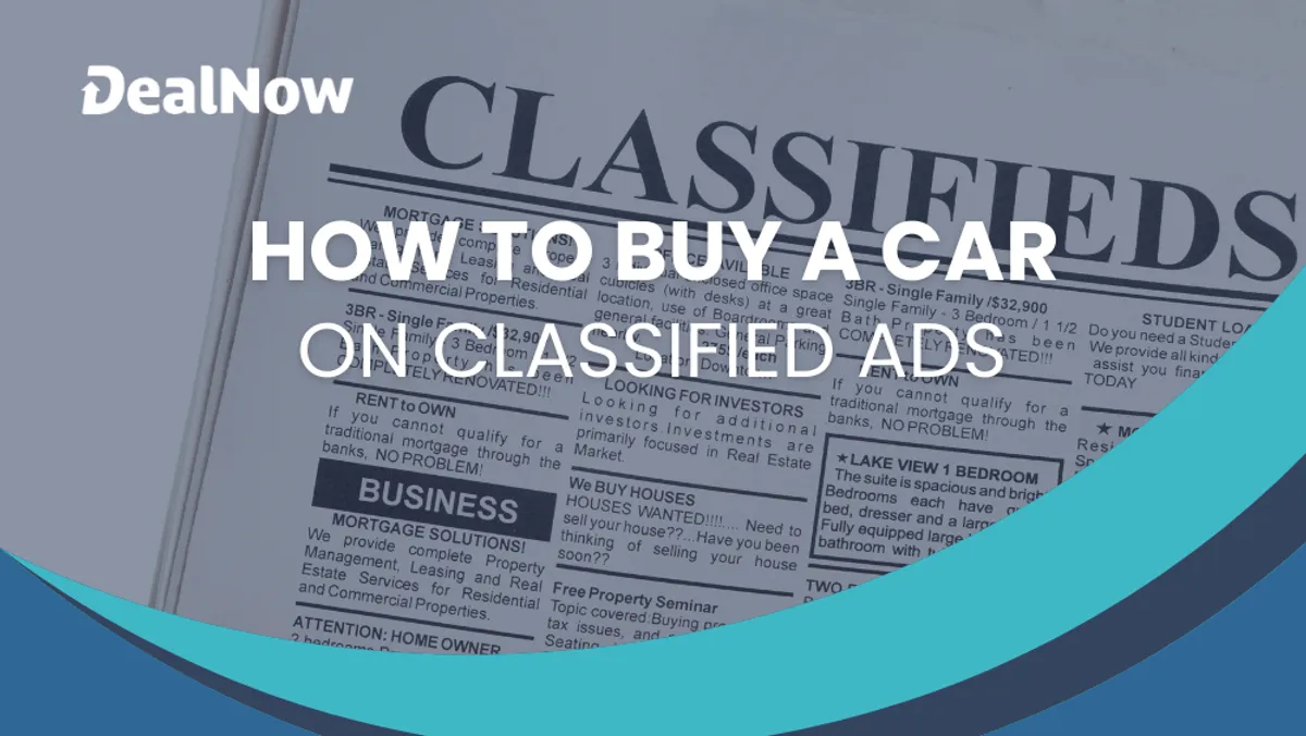 How To Buy a Car on Classified Ads