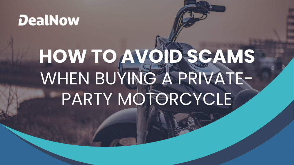 how to avoid scams when buying a private party motorcycle