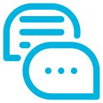 Chat bubble icon